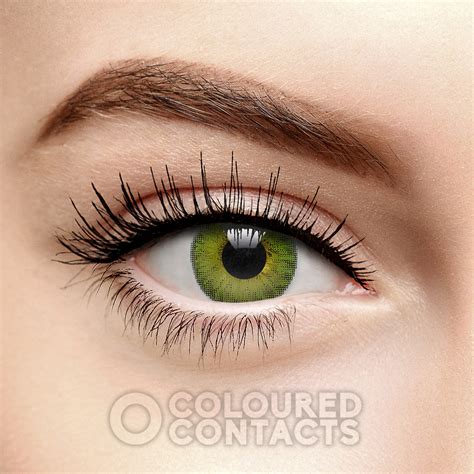 Freshlook Colorblends Gemstone Green Prescription Contacts Monthly