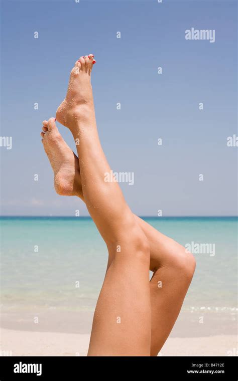 A Womans Legs Stock Photo Alamy