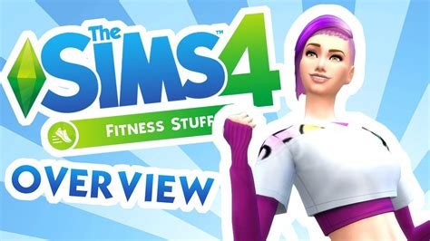 The Sims 4 Fitness Stuff Complete Overviewreview Youtube