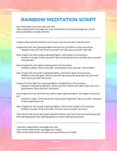 5 Minute Breathing Meditation Script