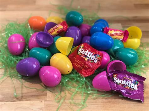Pre Filled Easter Eggs Egghunt Easter Eggs Candy Filled Eggs With