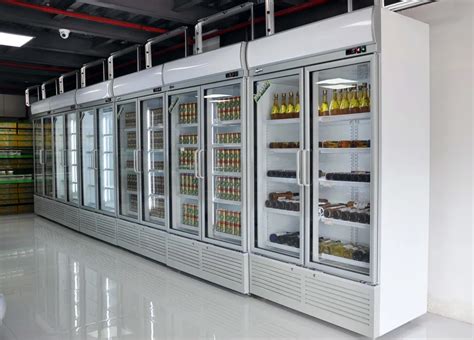 Commercial Walk In Refrigerator Glass Door Low E Tempered Insulating