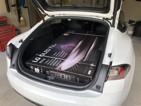 Model S Official Cargo Capacity With Seats Down Tesla Motors Club