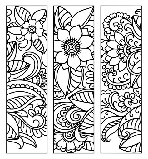 Color Bookmarks Free Printables