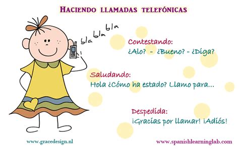 How To Have A Simple Telephone Conversation In Spanish Examples