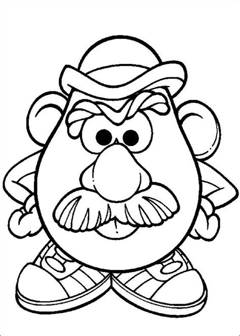 Kids N 57 Coloring Pages Of Mr Potato Head