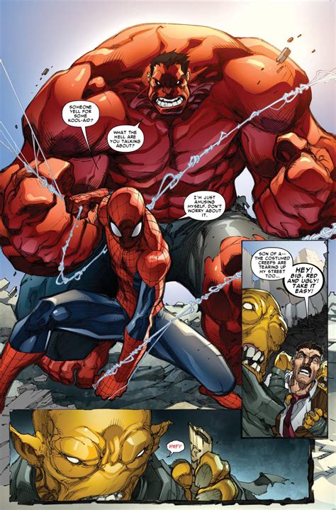 Image - Red-Hulk-and-Spiderman-comics.jpg | Spider-Man ...