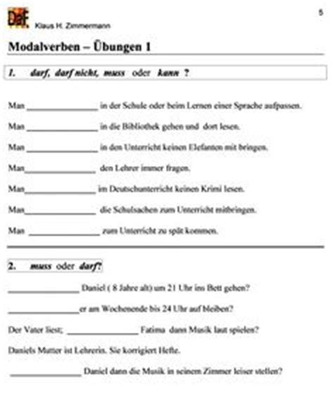 4.) bring the words into the correct order and don't forget to conjugate the modal verbs. Arbeitsblatt. Ergänzen Sie die Modalverben : können ...