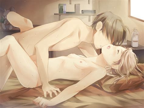 Rule 34 Amputee Bed Blonde Hair Emi Game Cg Game Cgmonster Happy Sex