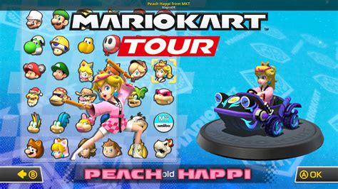 Peach Happi From Mkt Mario Kart 8 Mods