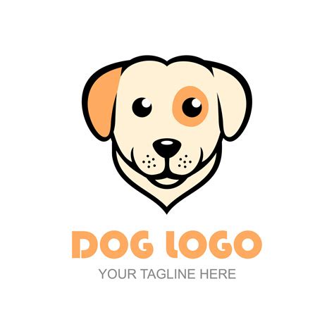 Dog Head Logo 7688910 Vector Art At Vecteezy