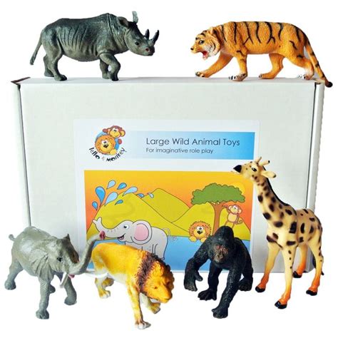 Large Plastic Toy Animals