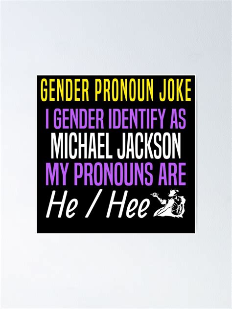 Funny Gender Pronouns Meme Gender Neutral Non Binary Joke Framed Art