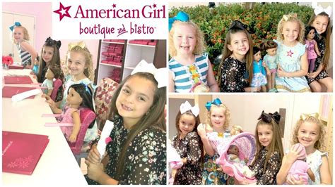 american girl doll store twins birthday party our first time to the ag store youtube