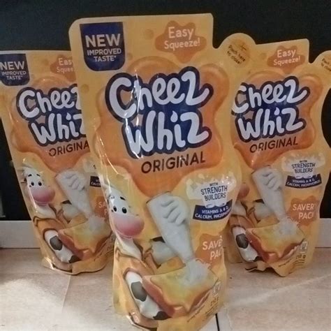 Cheez Whiz 210g Original Easy Squeeze Shopee Philippines