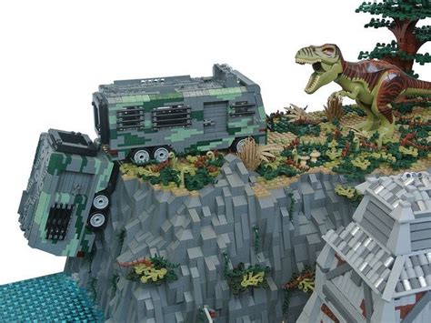 Lego Jurassic Park The Lost World Mobile Lab MOC Vlr Eng Br