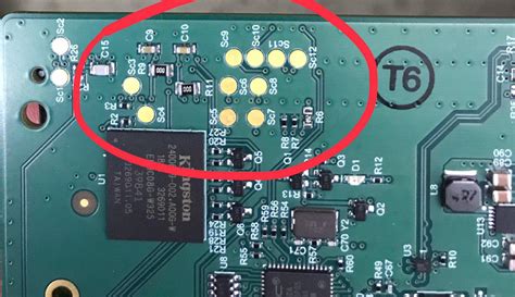 Electronic What Are These Round Pads On The Bottom Of A Pcb