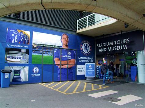 Stadium Tours Museum Muzeum Chelsea Fc Stamford Bridge Stadion