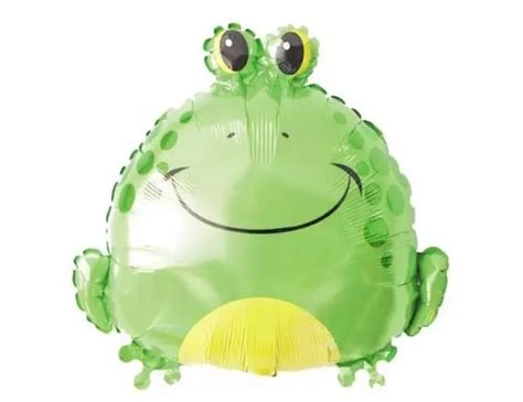 Frog Balloon Cute Frog Balloon Animal Balloons Green Frogs Etsy