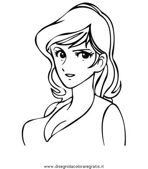 884 x 1600 jpeg 294 кб. Disegno lupin_06: personaggio cartone animato da colorare