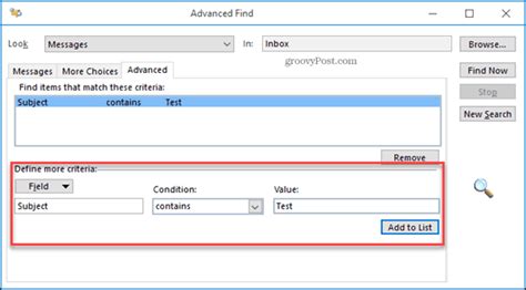 How To Search Multiple Keywords In Microsoft Outlook Groovypost