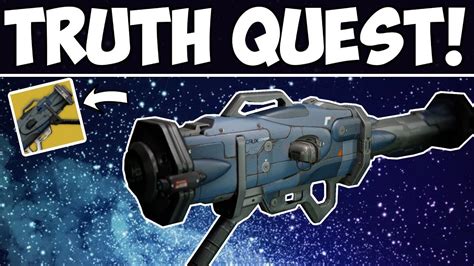 Destiny 2 Truth Quest Launch Stream New Exotic Rocket Launcher