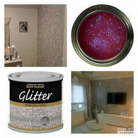 Glitter On The Walls How Cool Is That Home Decor And Home Ideas