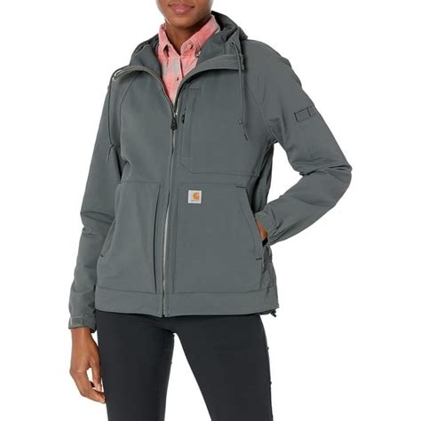 carhartt women s super dux relaxed fit lightweight hooded jacket elm xx large