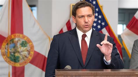 Gov Ron Desantis Tells Biden Im Standing In Your Way On Covid Rules