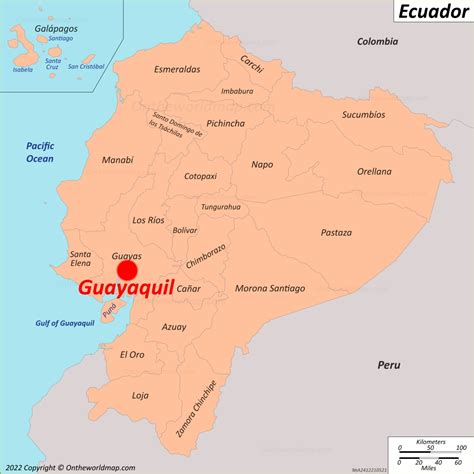 Mapa De Guayaquil Ecuador Mapas Detallados De Santiago De Guayaquil