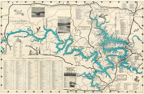 Missouris Great Lake Of The Ozarks Curtis Wright Maps