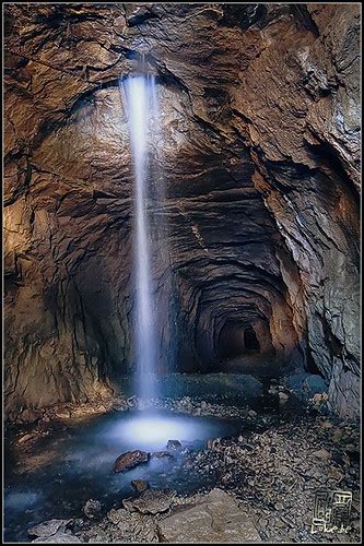 Luxembourg Underground Waterfall Flickr Photo Sharing