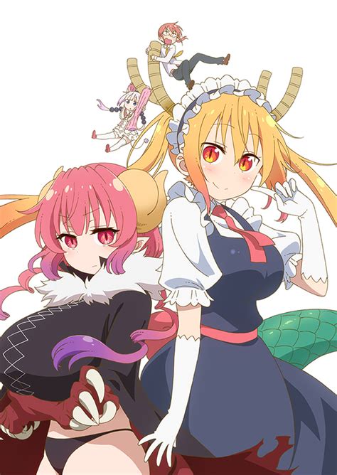 Second Poster for Season 2 | Miss Kobayashi's Dragon Maid | Know Your Meme