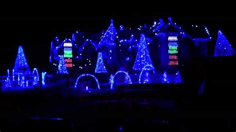 Christmas Holiday Lighted House Synced To Music Youtube