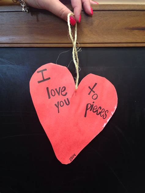 Valentine love you to pieces with puzzle pieces | Love you to pieces, Christmas ornaments ...