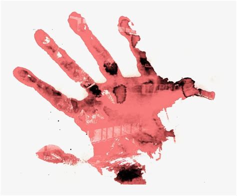 Download Transparent Bloody Psd Official Psds Bloody Hand Print