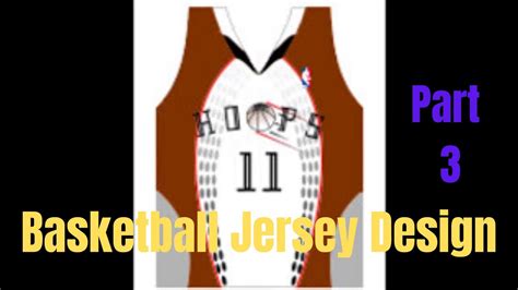 basketball jersey designs part  youtube