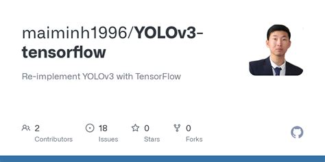 Github Maiminh Yolov Tensorflow Re Implement Yolov With Tensorflow My