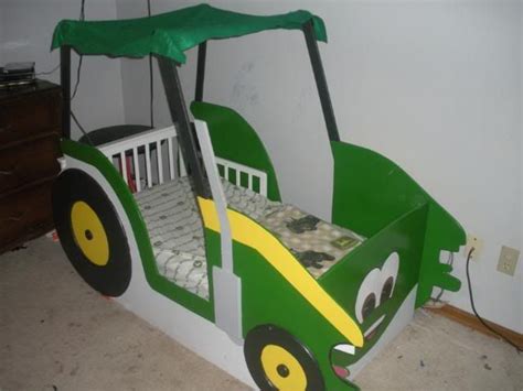 This page is about john deere toddler bed,contains sale new 7 piece john deere crib bedding set with large,baby boy john deere crib bedding john deere crib toddler bedding set new with by. Green tractor toddler bed | Tractor toddler bed, Baby ...