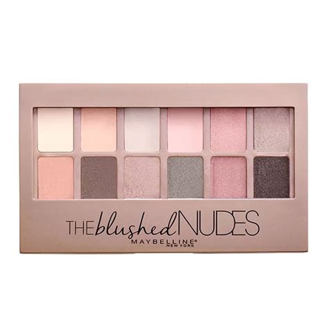 Maybelline The Blushed Nudes Paleta De Sombras Farmacia Y My XXX Hot Girl