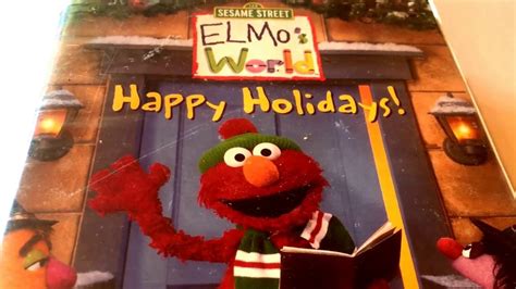 Sesame Street Elmos World Happy Holidays Vhs Movie Collection