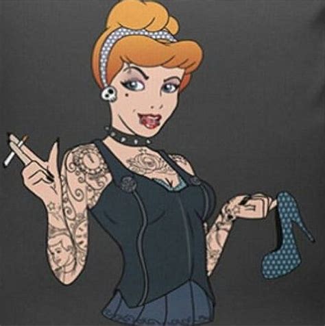 Disney Punk Cinderella Disney Princess Tattoo Goth Disney Emo