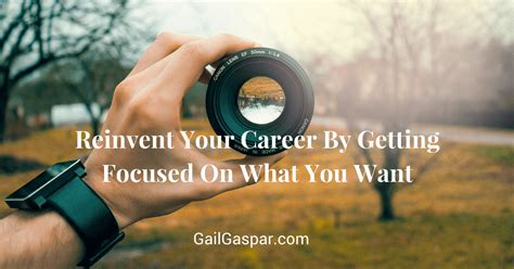 Tips To Reinvent Your Career From Executive Coach Gail Gaspar