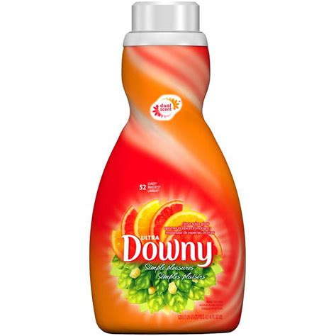 Downy Ultra Simple Pleasures Citrus Spice Glow Liquid Fabric Softener 41 Fl Oz