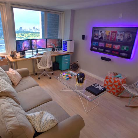 Awesome Gaming Room Setups Gamer S Guide Games Room Inspiration Small Game Rooms