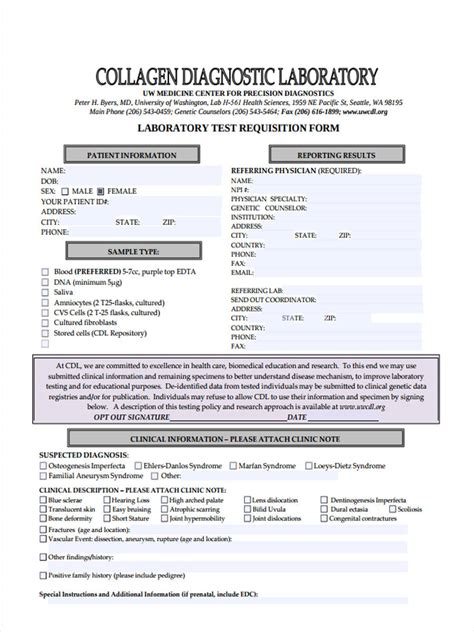 Free 6 Lab Requisition Forms In Pdf Ms Word Pages
