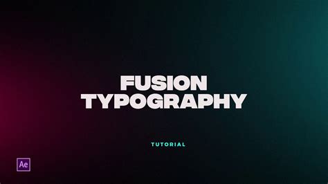 After effects templates are project files created by professionals that can be edited to suit your requirements. Animated Typography - After Effects Template (Tutorial ...
