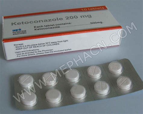 Ketoconazole Tablet 200mg Hebei Mepha Co Ltd
