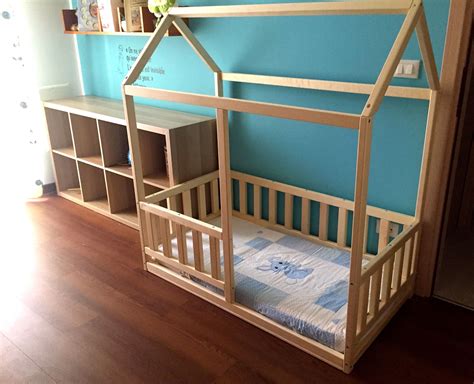 Toddler House Bed By Homefordreams Montessori Floor Bed Teepee Bed