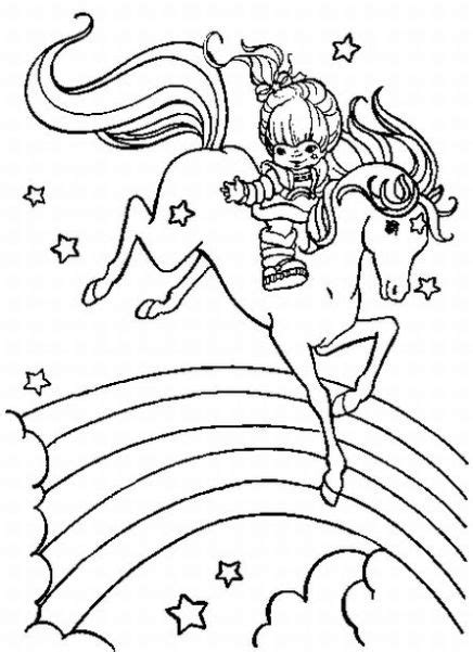Rainbow Bright Coloring Pages | Team colors